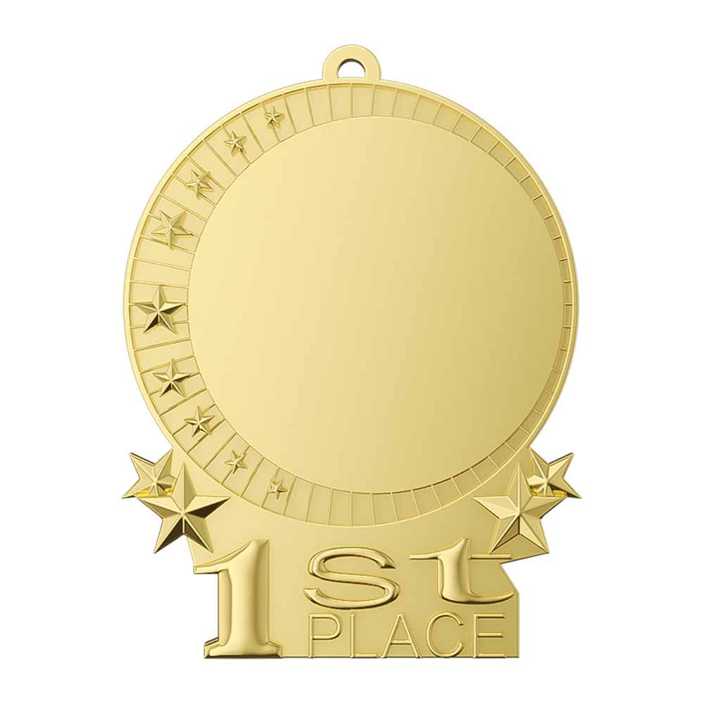 1st Place 5K Running Medal