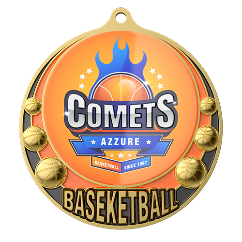 Basketball Medals - High Quality Custom Medal Designs