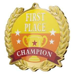 Champion Medal - Customized Winner Medal