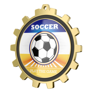 Custom competitive Gear Medals