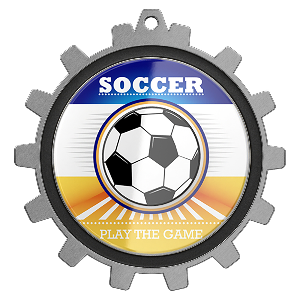 Classic Soccer Medal Design front Classic Soccer Medal Design front