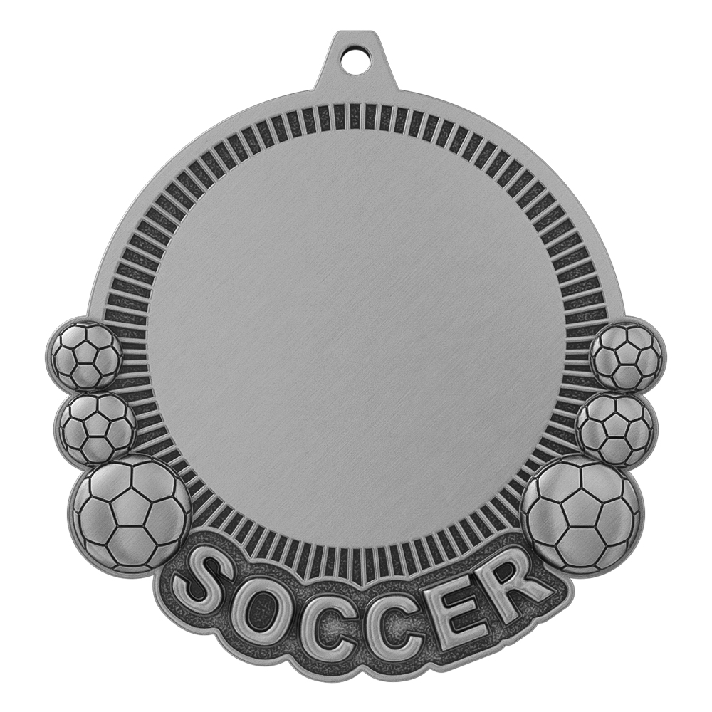 Football Medals - Custom Gold Commemorative Medals antique silver