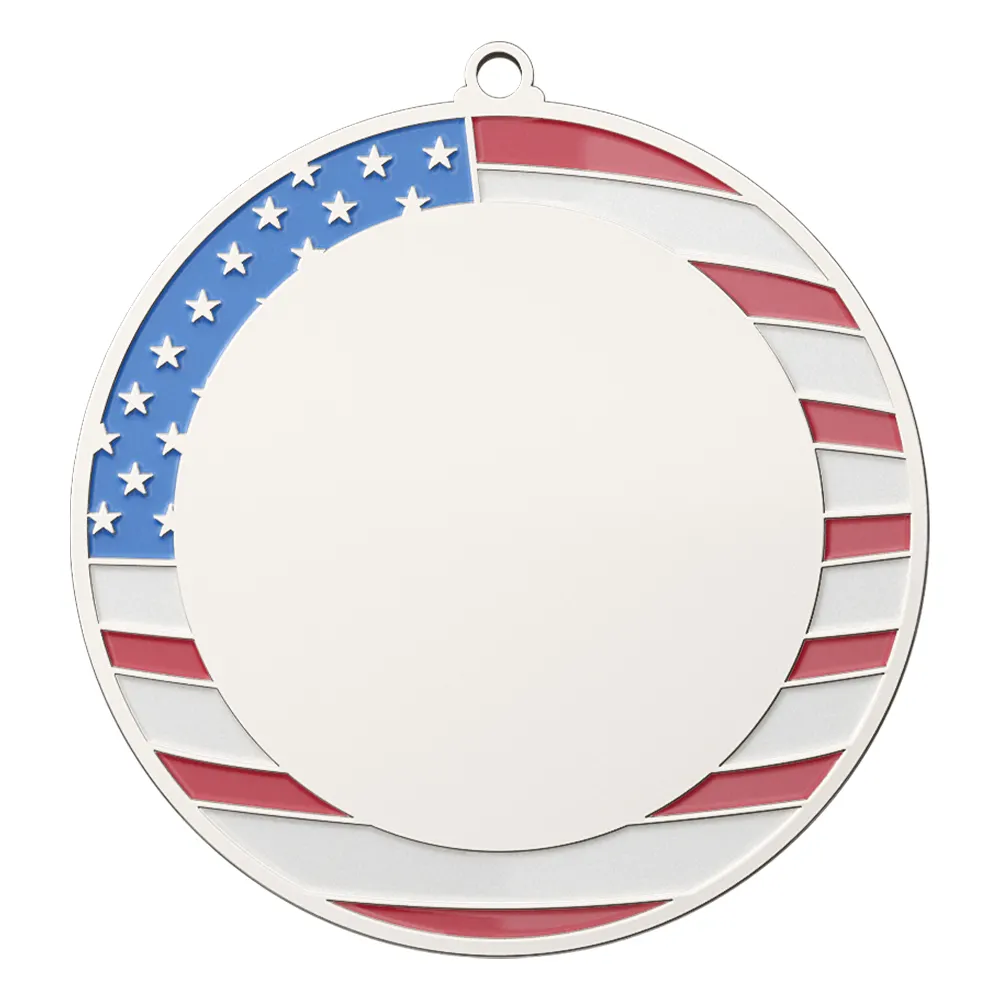 Running Club Medals shiny silver Running Club Medals shiny silver