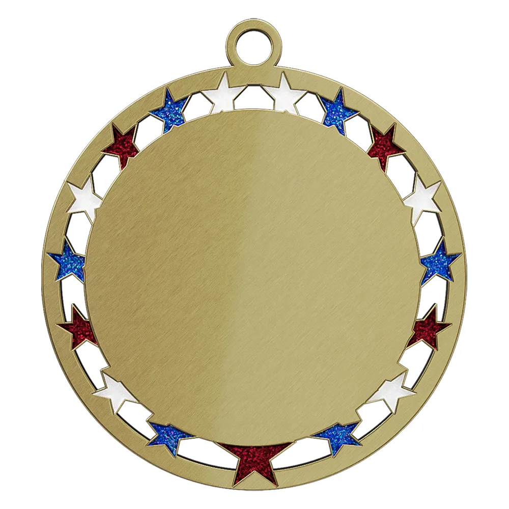 5K Medal Design - Stars and Beach Theme antique gold 5K Medal Design - Stars and Beach Theme antique gold