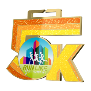 Custom 5K Race Medals