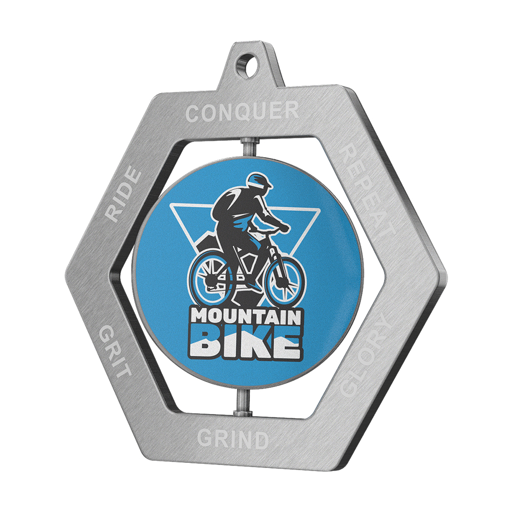 Mountain Bike Medal detail