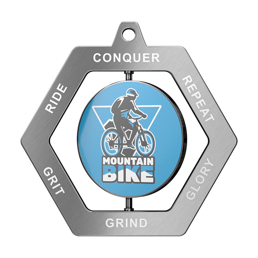 Mountain Bike Medal front