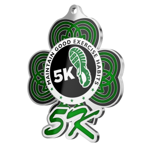 Trefoil Walking Race 5K Medals