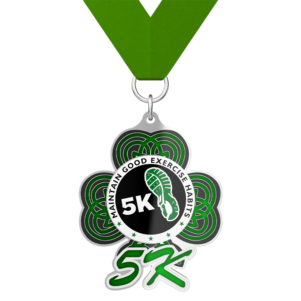 5K Running Medal Promote Good Exercise Habits