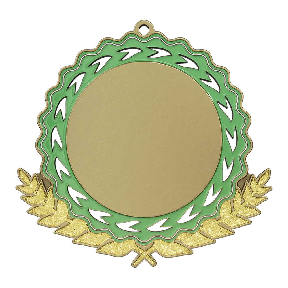 Third Place Award Medals antique gold
