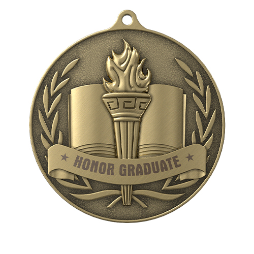 Book Banner Medal