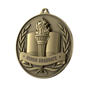 Book Banner Medal