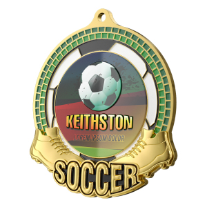 Unique Custom 3D Soccer Medals