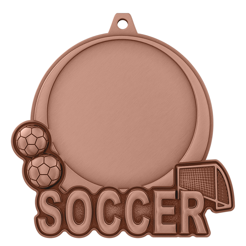 Football Club Medal antique copper