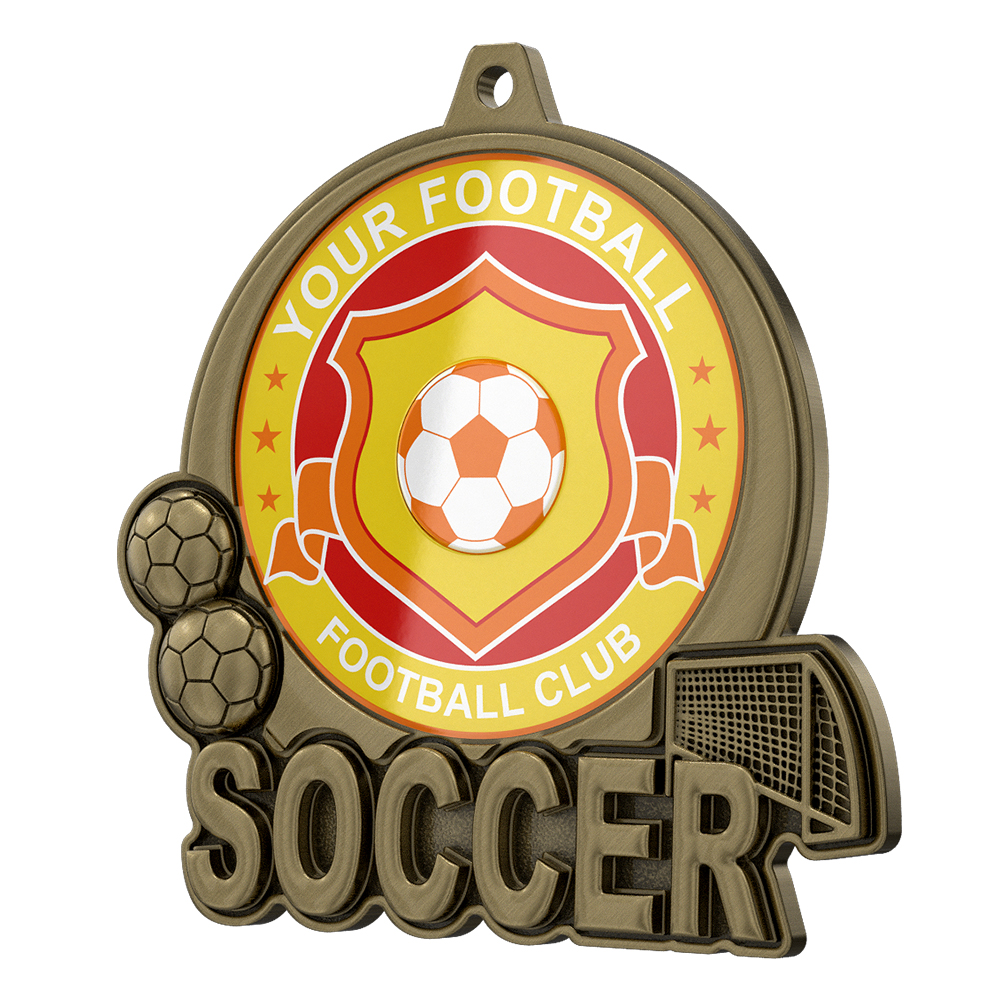 Football Club Medal detail