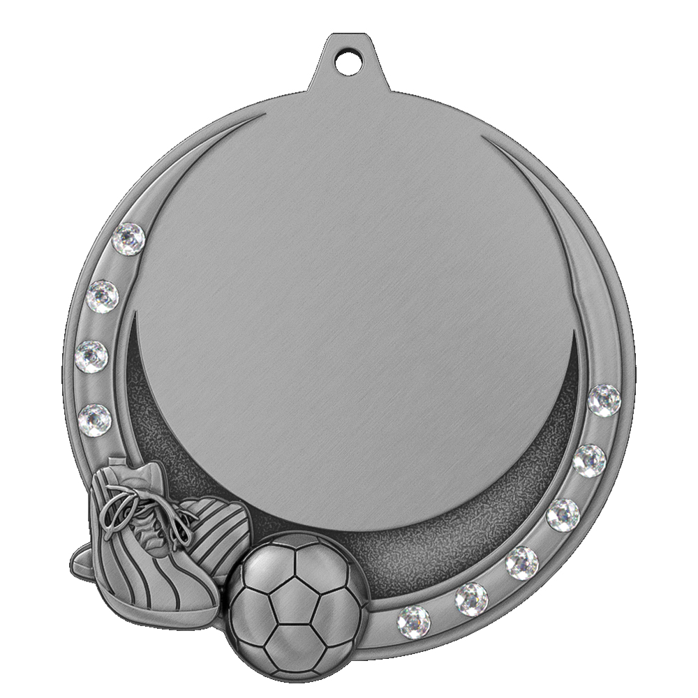 Football League Medal antique silver Football League Medal antique silver