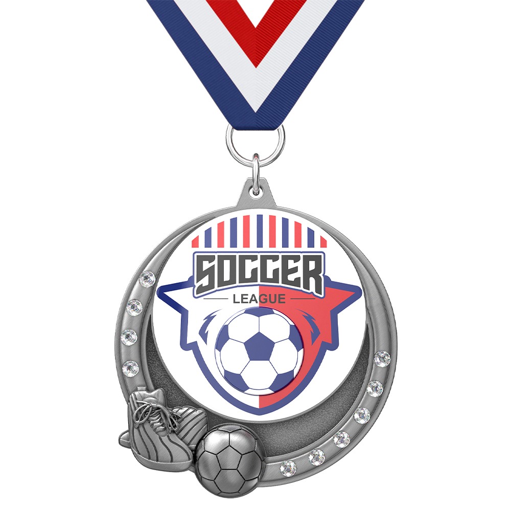Football League Medal with ribbon Football League Medal with ribbon