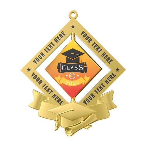 Rotating Honours Graduation Medal