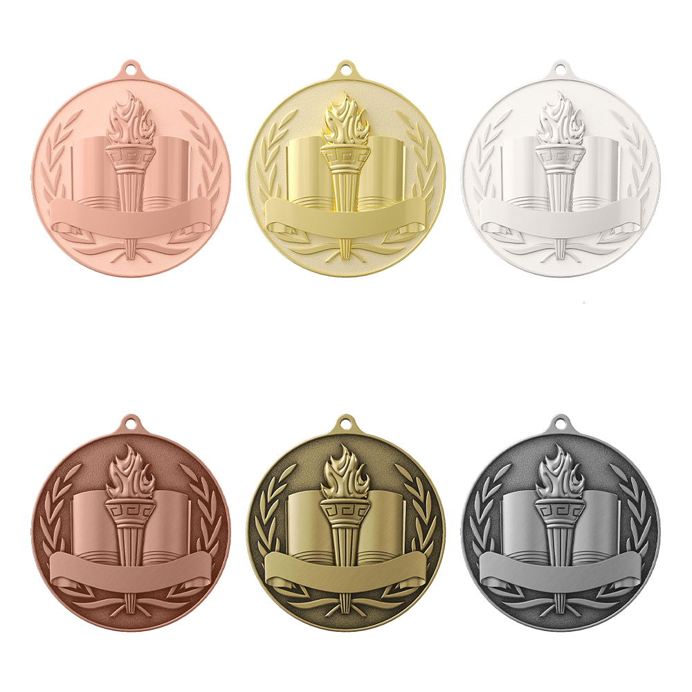 Book Banner Medal All