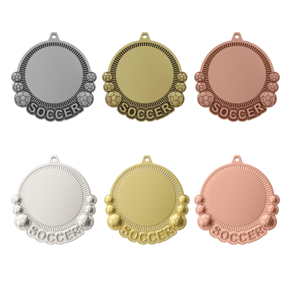 Football Medals - Custom Gold Commemorative Medals All