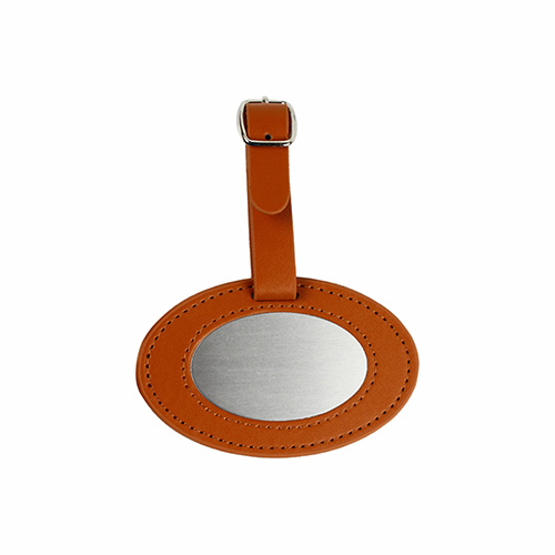 Metal Chic Minimalist Luggage Tag