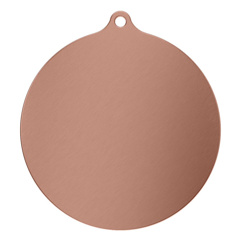 Custom UV-Printed Round Medals antique copper