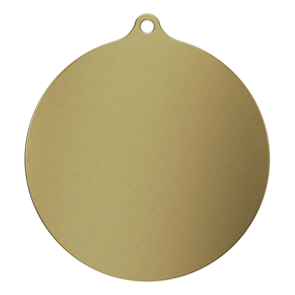 Custom UV-Printed Round Medals antique gold