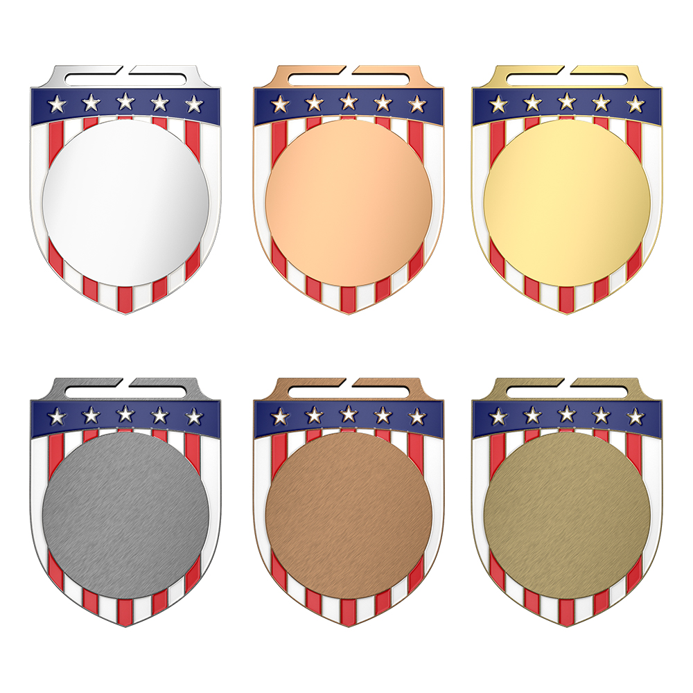 Custom International Baseball Medal All