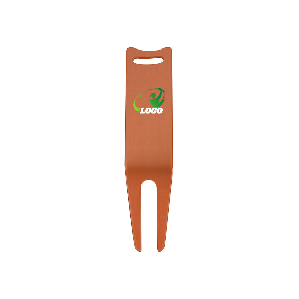 Bottle Opener Divot Tool Antique Copper with Logo