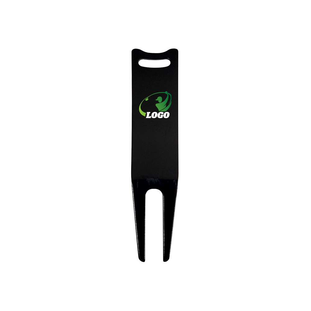 Bottle Opener Divot Tool Black with Logo