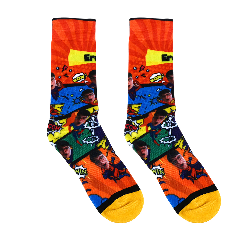 Custom Beautiful Face Photos socks