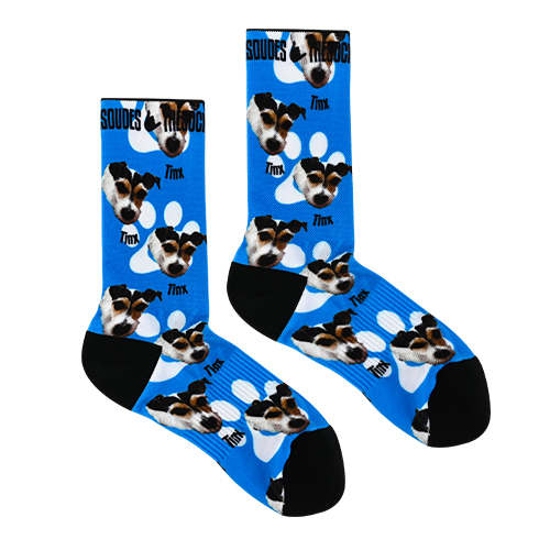 Collectible Customizable Dog Photo Socks