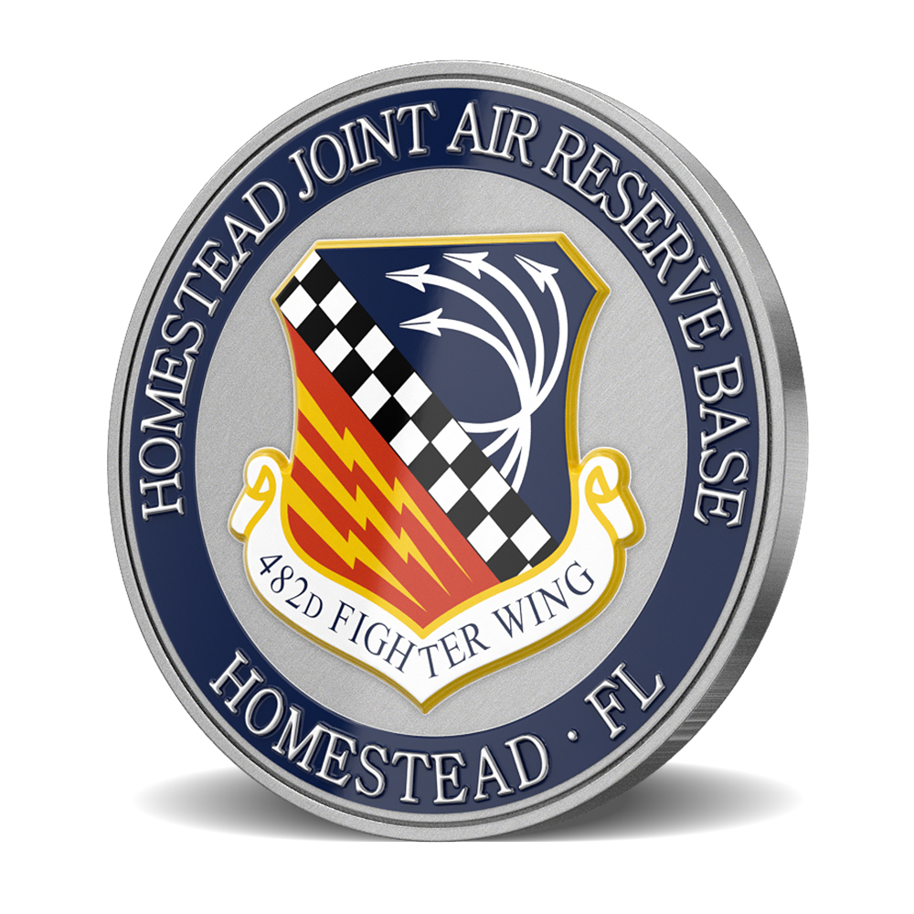 Homestead Air Reserve Base Custom Challenge Coin