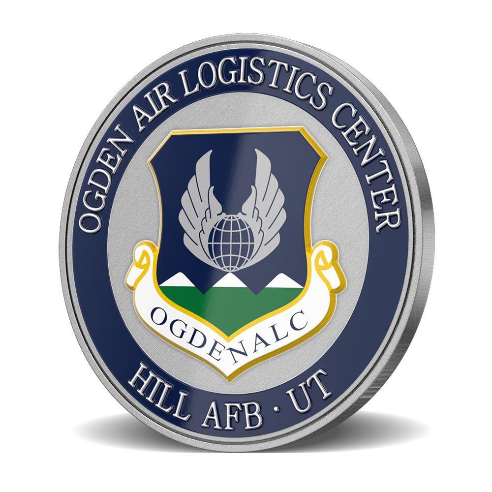 Ogden Air Logistics Center Hill AFB Challenge Coin