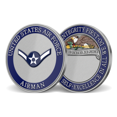 US Air Force Airman Challenge Coins