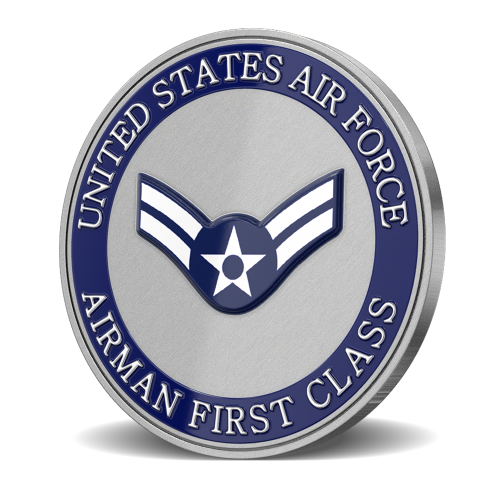U.S. Air Force Airman First Class Challenge Coin