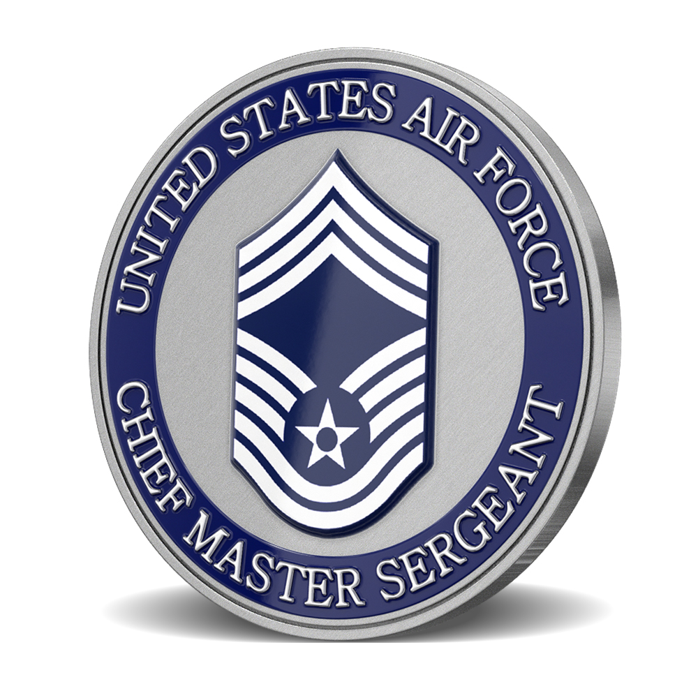 U.S. Air Force Chief Master Sergeant Challenge Coins