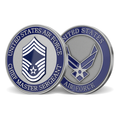US Air Force Chief Master Sergeant Custom Coin
