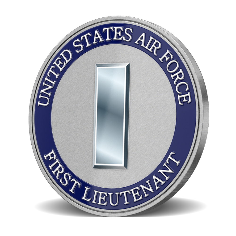 U.S. Air Force First Lieutenant Challenge Coin