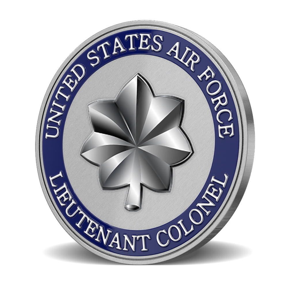 U.S. Air Force Lieutenant Colonel Challenge Coin