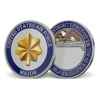 US Air Force Major Challenge Coins