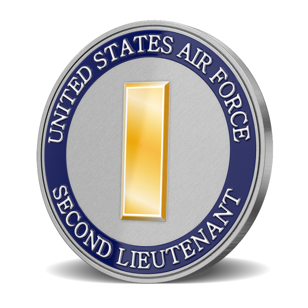 US Air Force Second Lieutenant Custom Coin