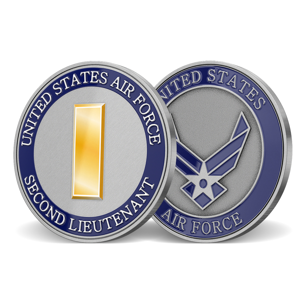 US Air Force Second Lieutenant Custom Coins