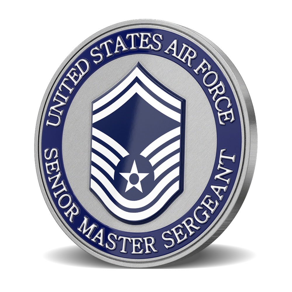 U.S. Air Force Senior Master Sergeant Custom Coin