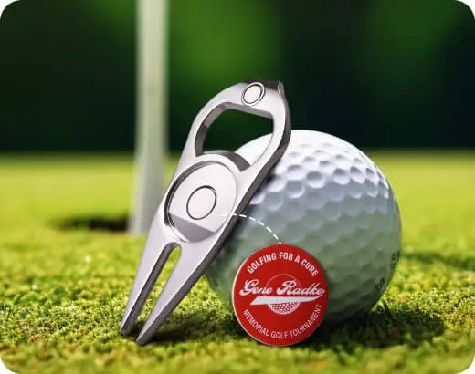 custom golf divot tools