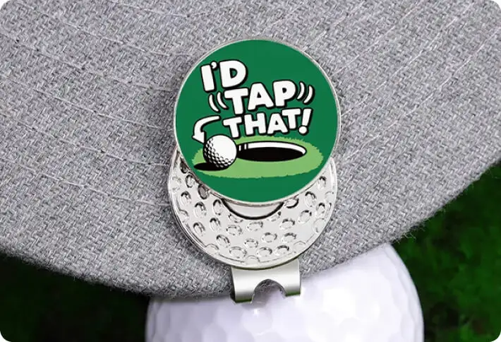 ball marker with hat clip ball marker with hat clip