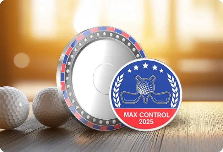 custom magnetic golf ball markers