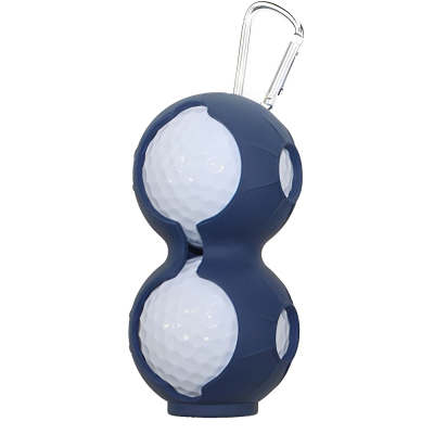 Custom Carabiner Keychain With Silicone Golf Ball Holder