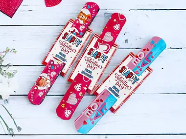 Custom Slap Bracelets as Promotional Items