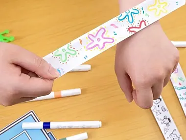 DIY Slap Bracelet for Kid